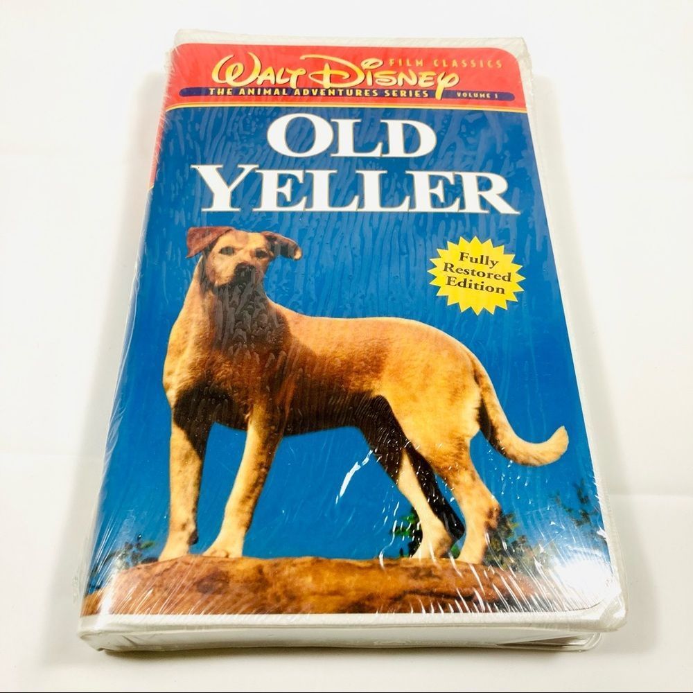 VTG Walt Disney Classics: Old Yeller VHS, Sealed